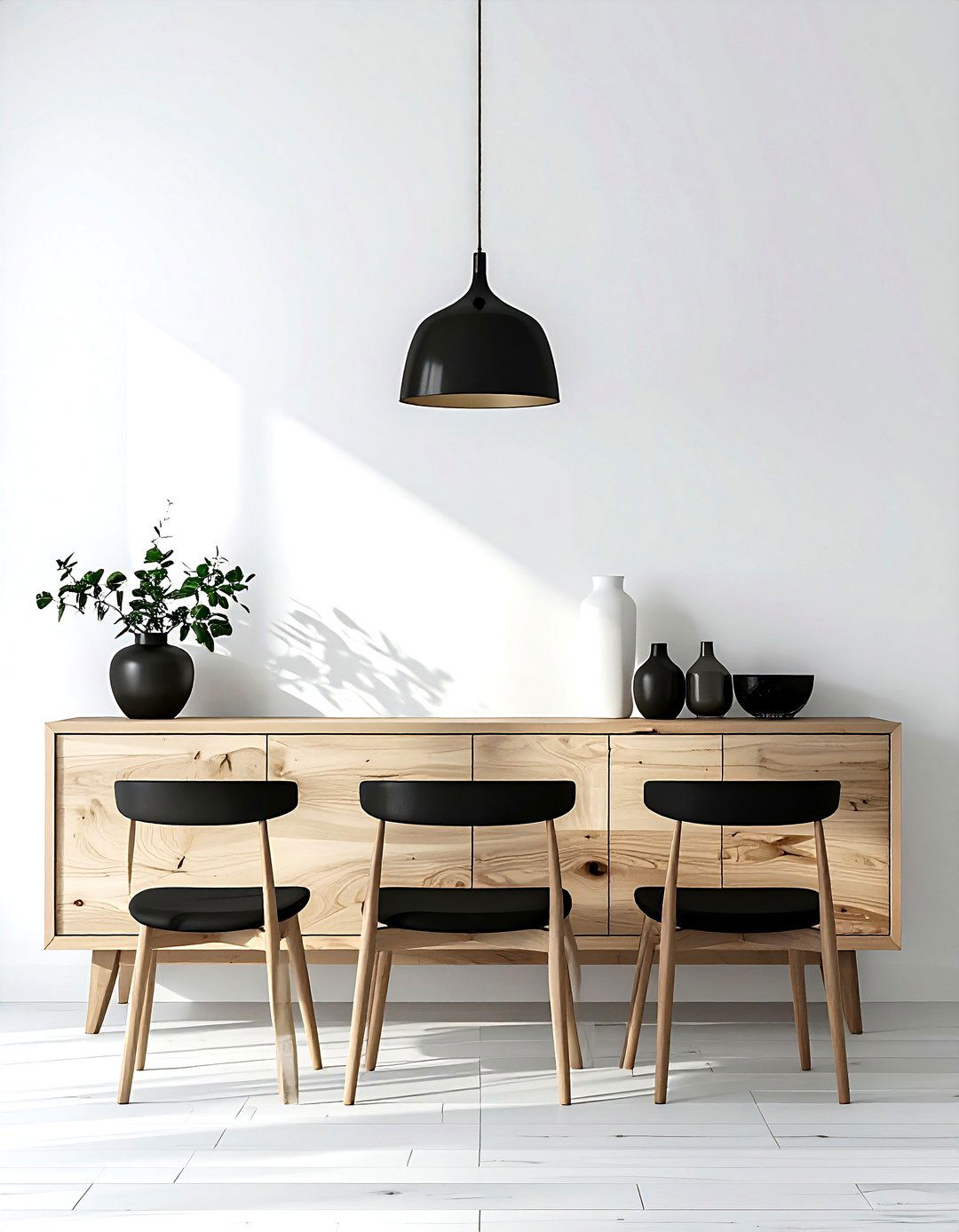 White Oak Buffet - 30 mid-century buffet dining room ideas