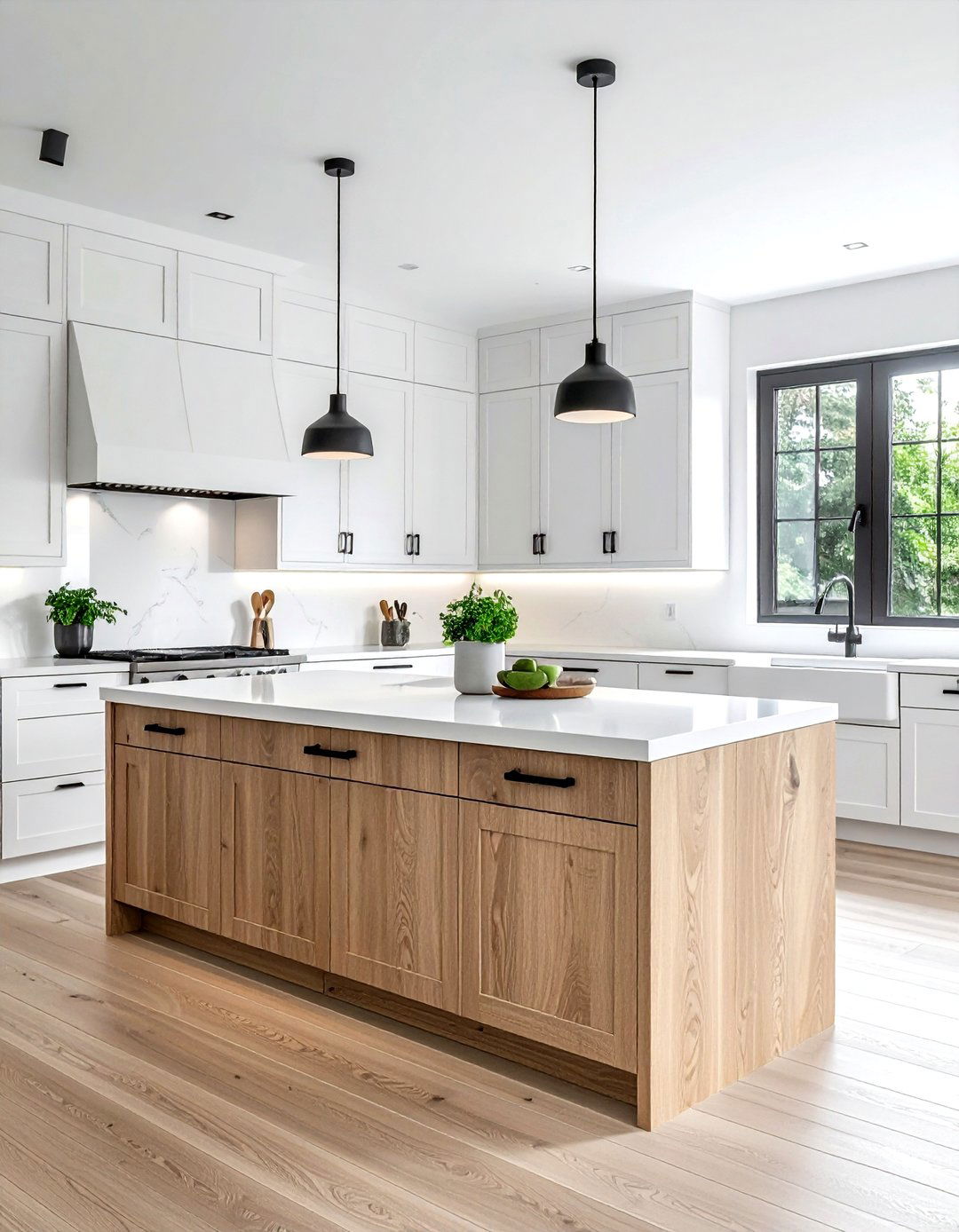 White Oak Kitchen Cabinets - 30 oak kitchen cabinet ideas