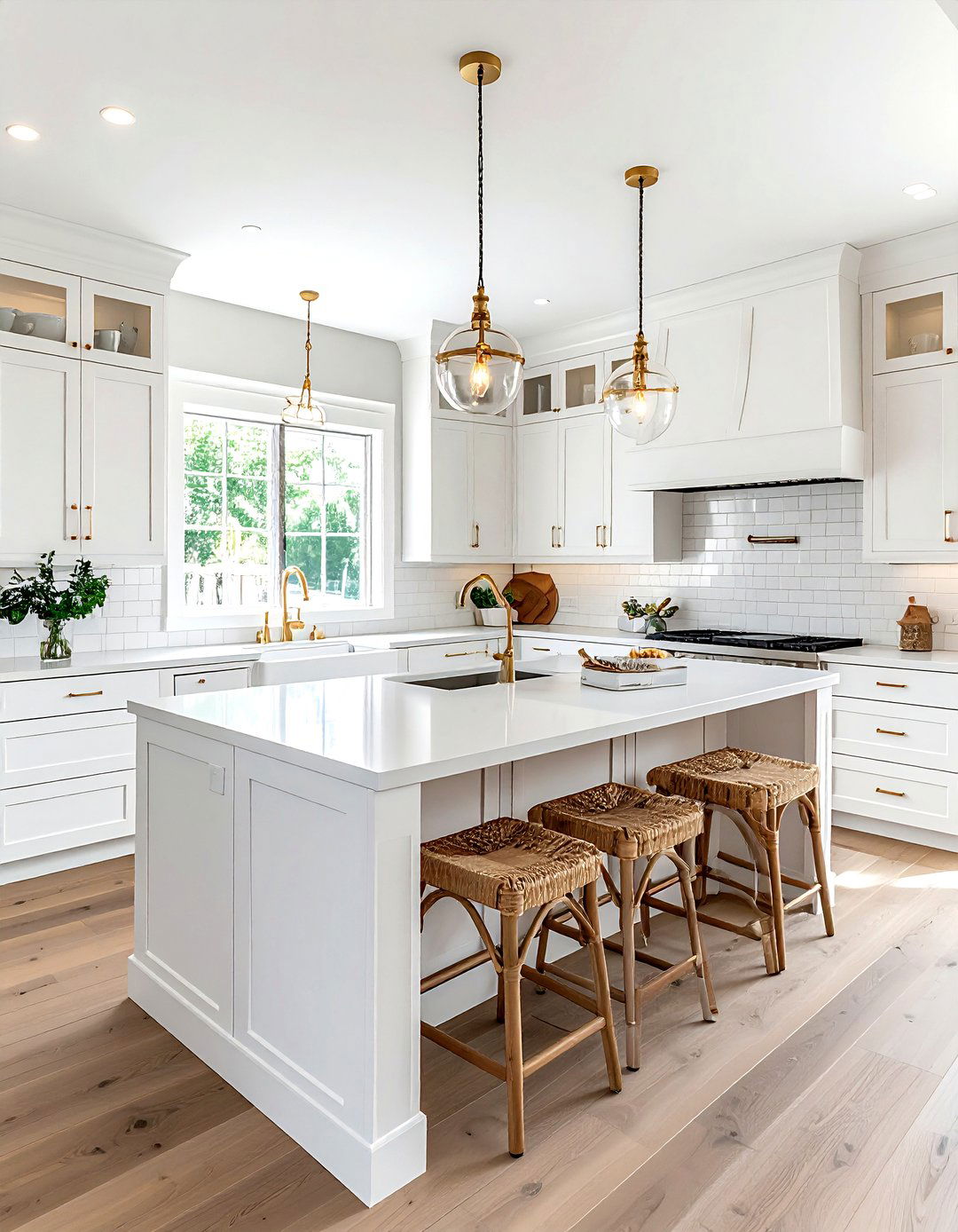 White Oak Shaker Cabinets - 30 wood kitchen cabinet ideas