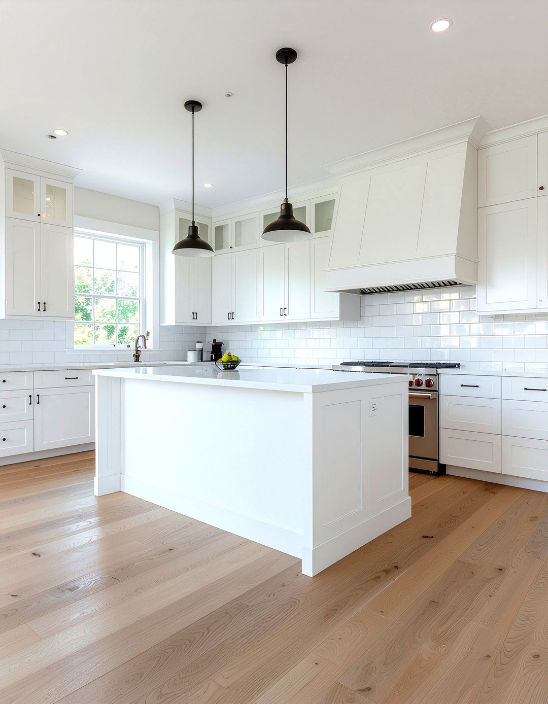 White Peninsula - 30 kitchen peninsula ideas