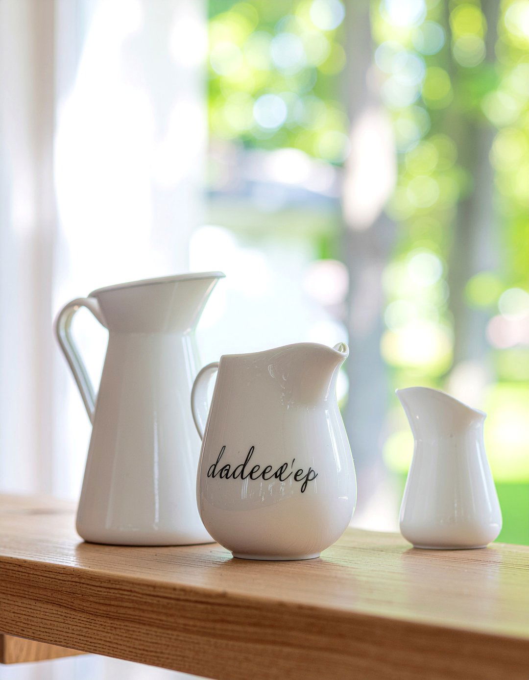 White Pitcher Collection - 30 French country dining room ideas