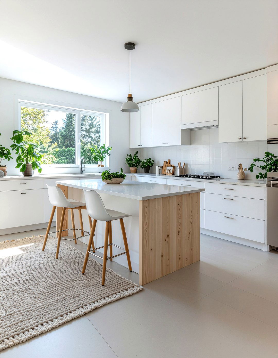 White Scandinavian Kitchen - 30 European kitchen ideas