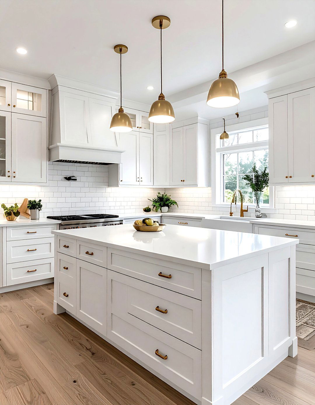 White Shaker Cabinets - 30 white kitchen furniture ideas