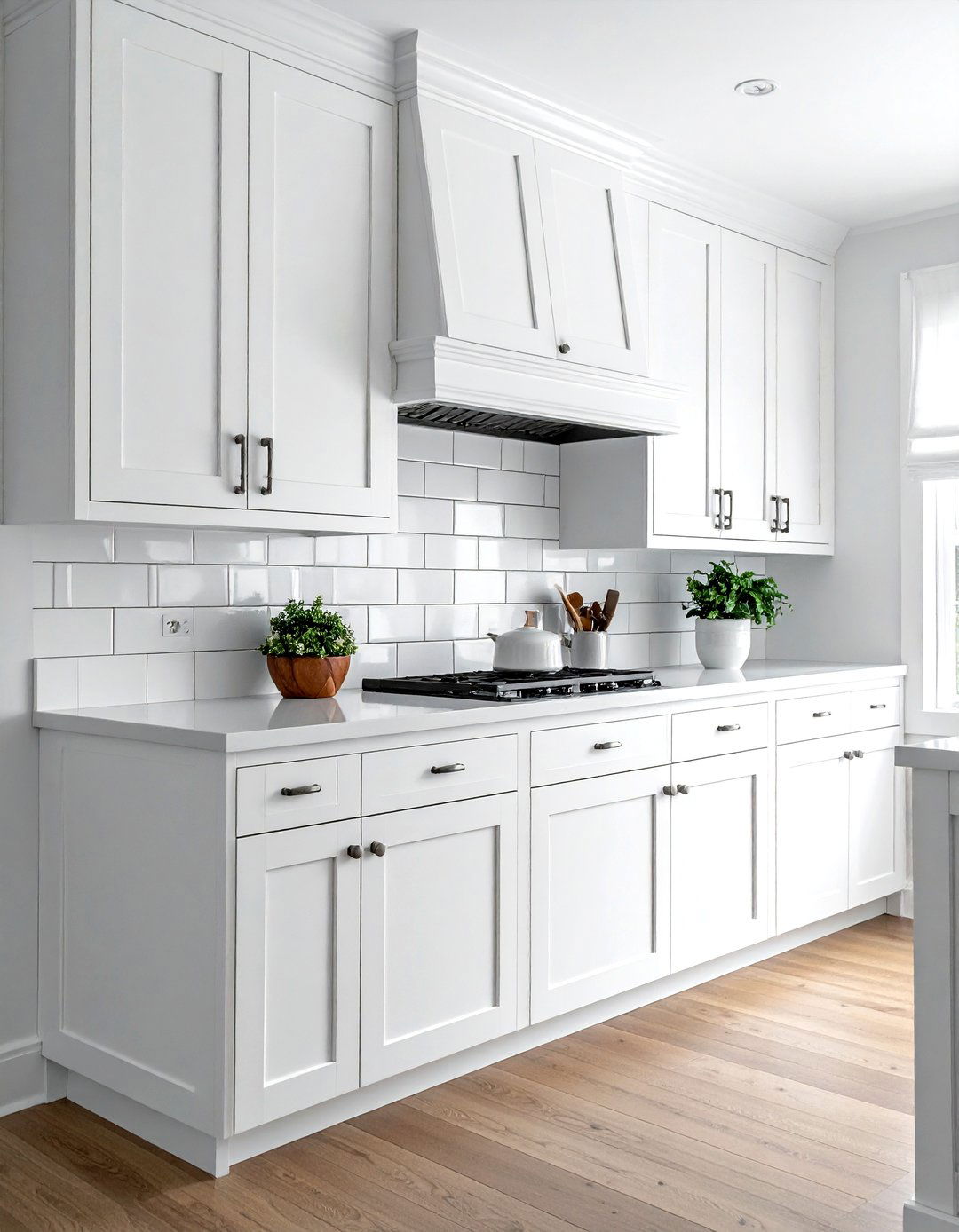 White Shaker Cabinets - 30 white kitchen ideas