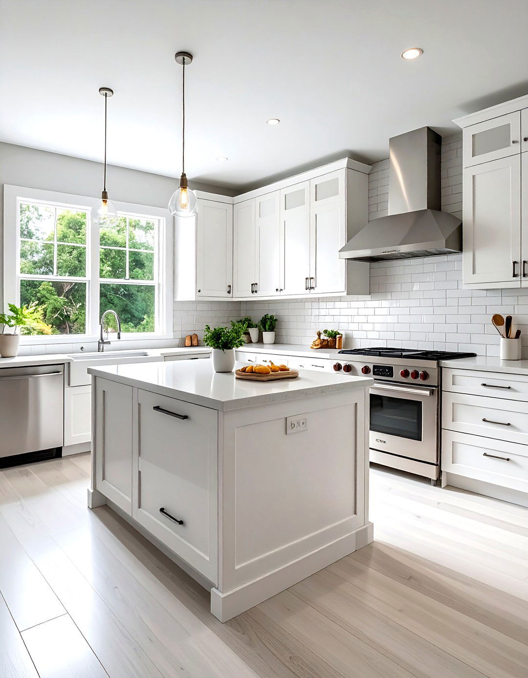 White Shaker Cabinets - 30 Lowes kitchen ideas