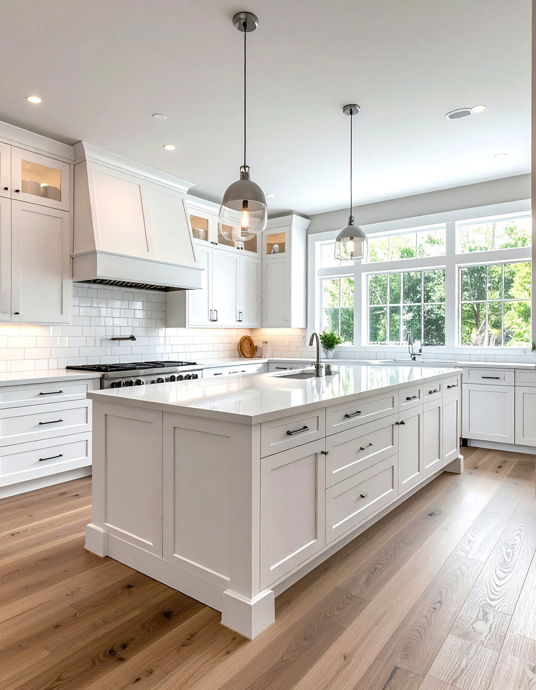 White Shaker Kitchen - 30 simple kitchen ideas