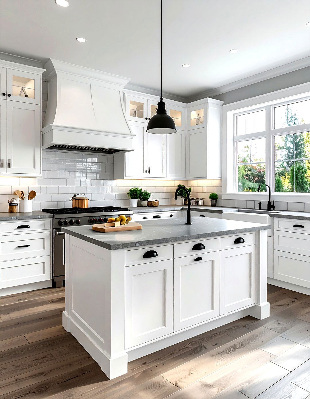 White Shaker Kitchen - 30 white kitchen design ideas