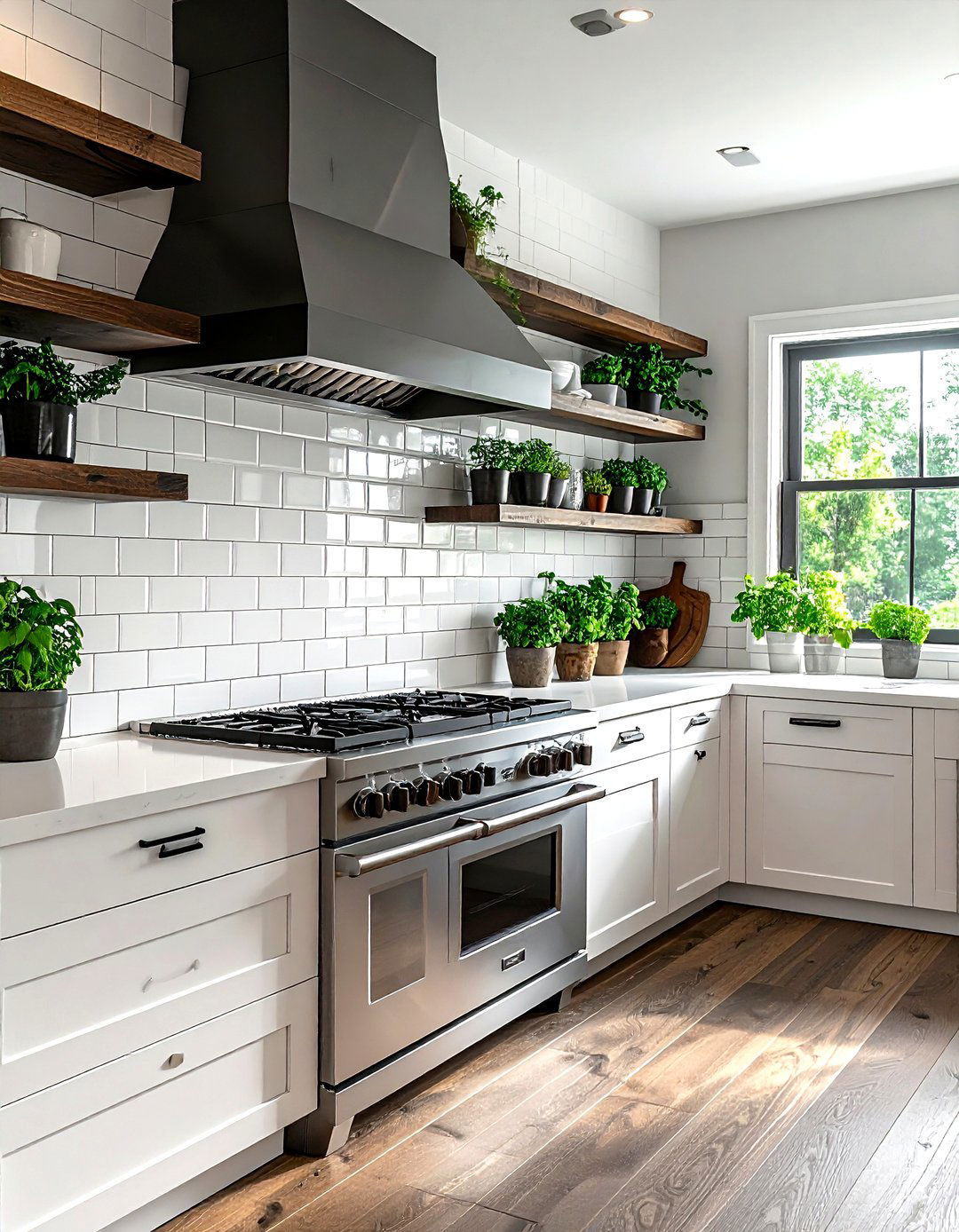 White Subway Tile - 30 kitchen timeless element ideas