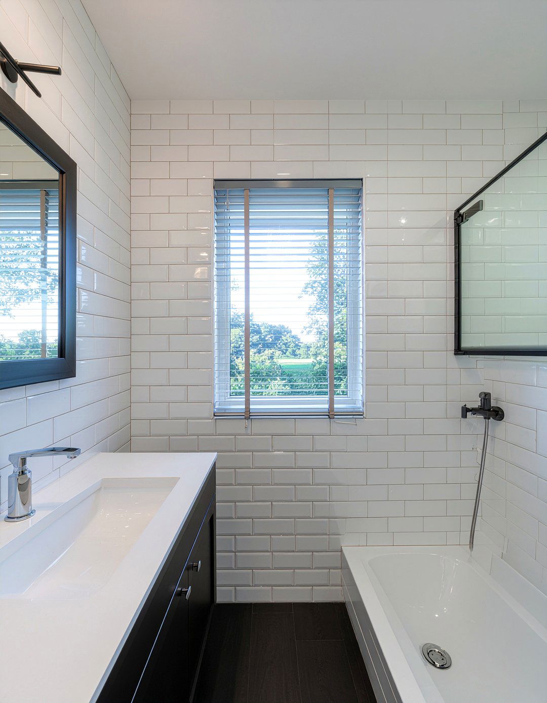 White Subway Tile - 30 bathroom timeless element ideas
