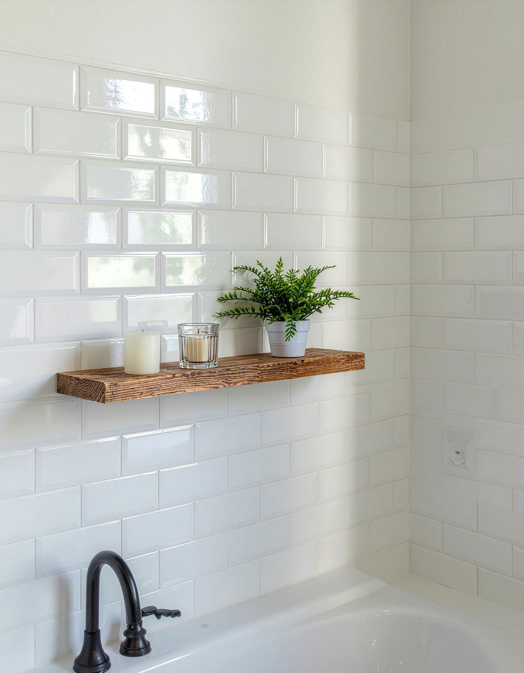 White Subway Tile - 30 New England bathroom ideas