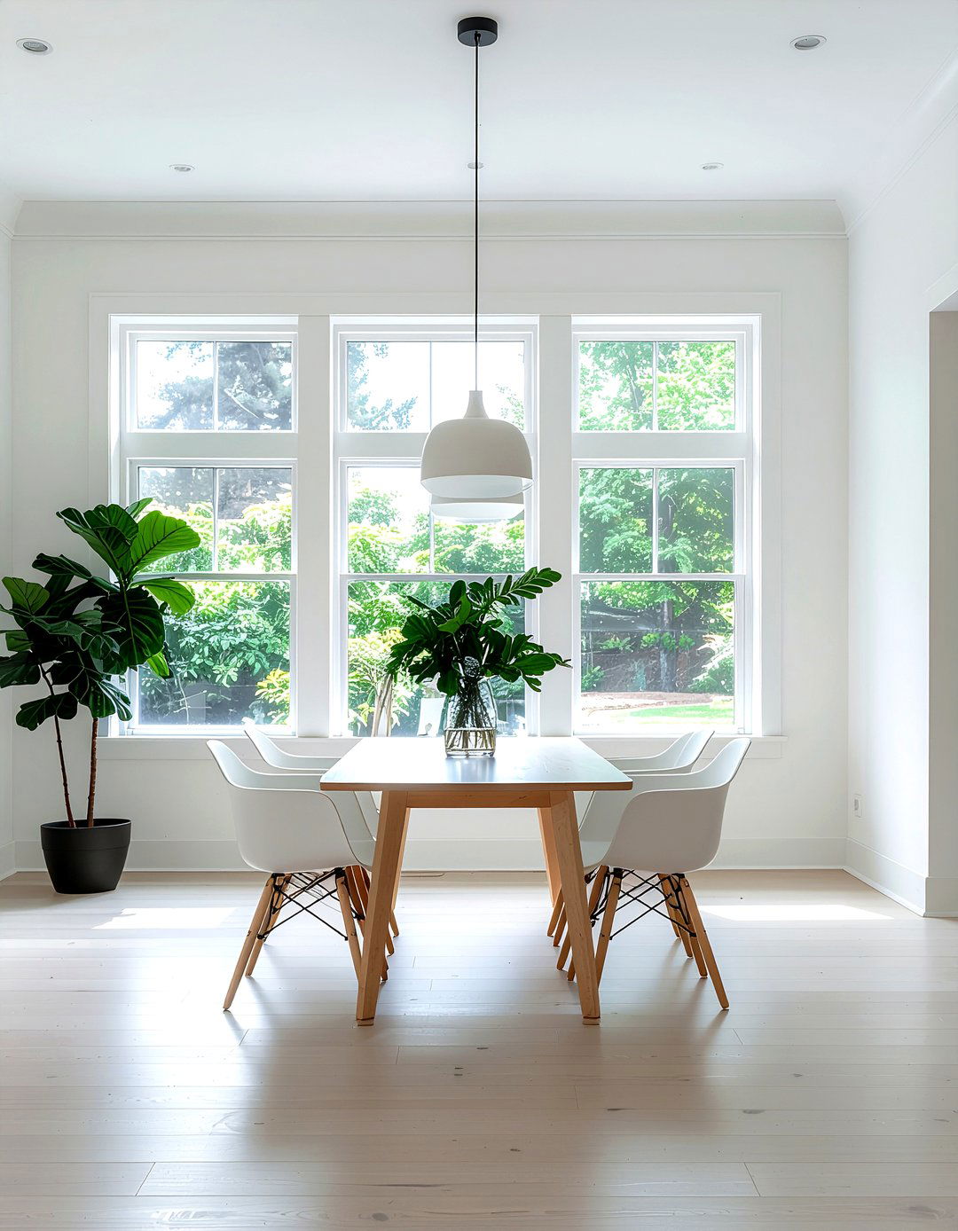 White Walls Dining Room - 30 Norwegian dining room ideas