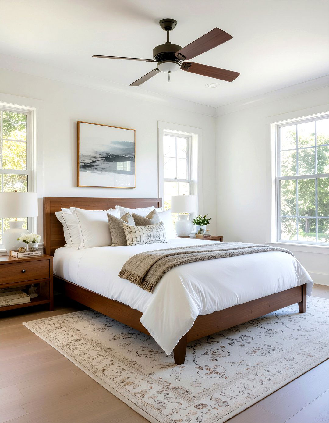 White and bronze bedroom - 30 bronze accent bedroom ideas