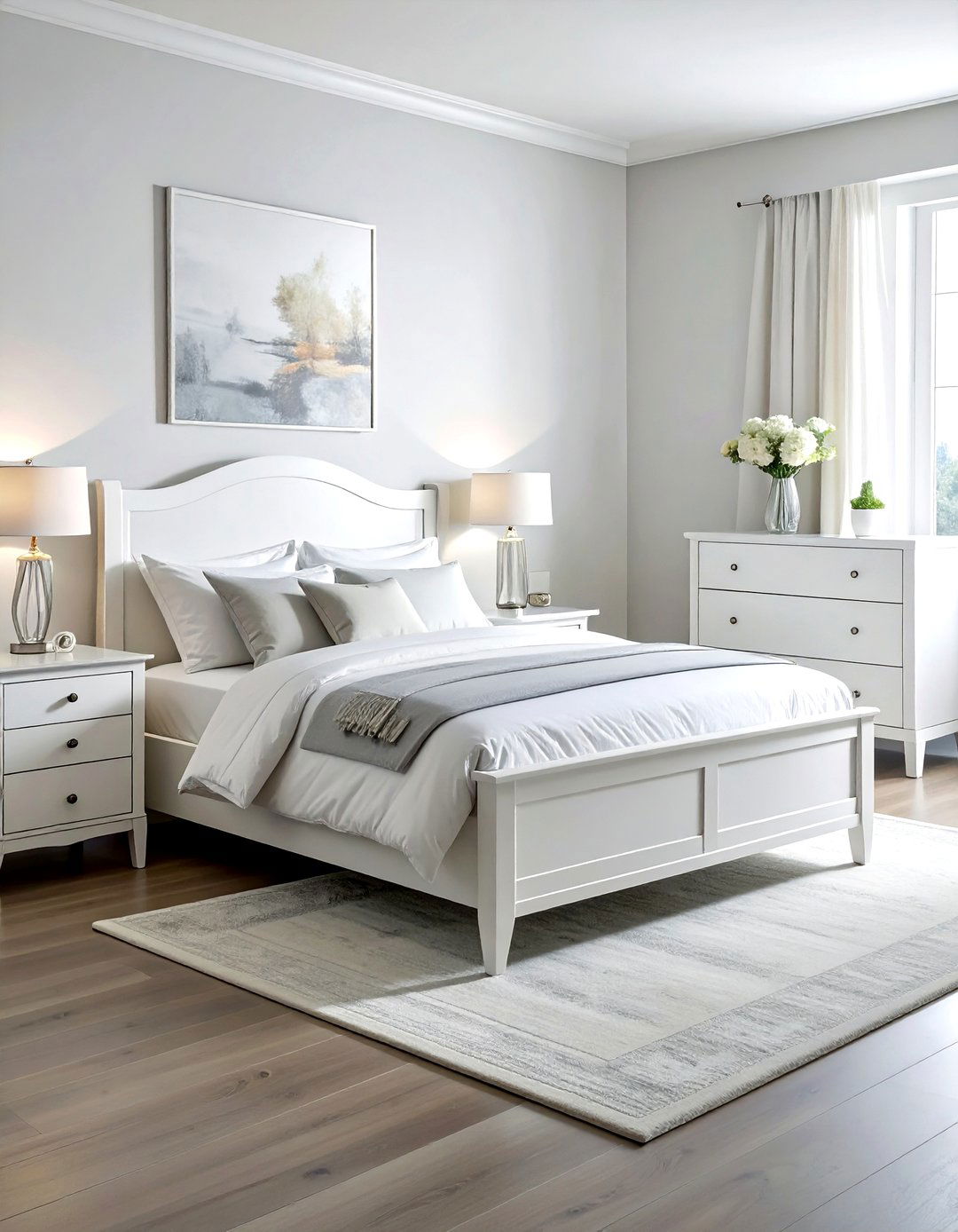 White bedroom furniture - 30 white bedroom design ideas