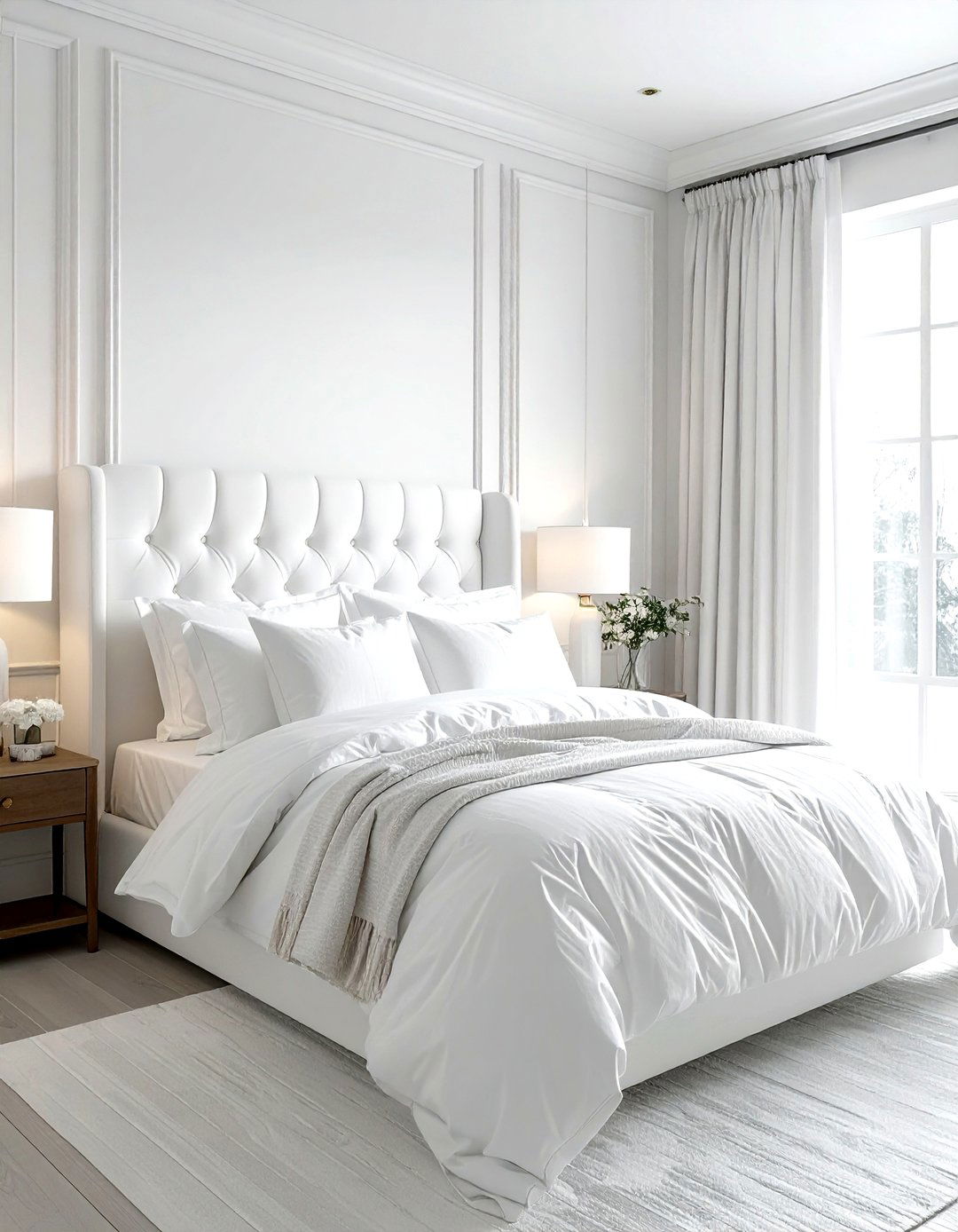 White bedroom - 30 all white decor ideas