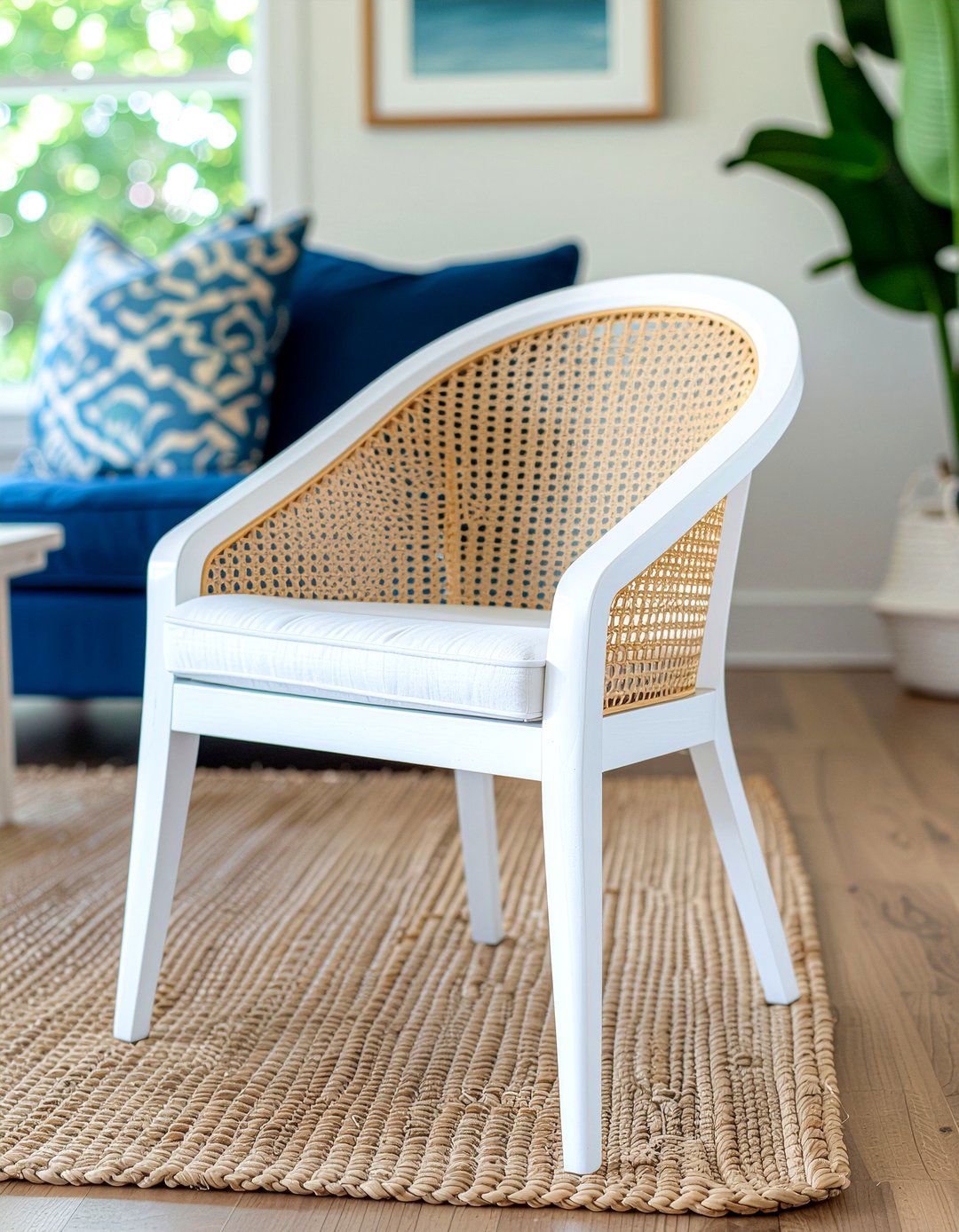 White cane dining chair - 30 cane dining chair ideas