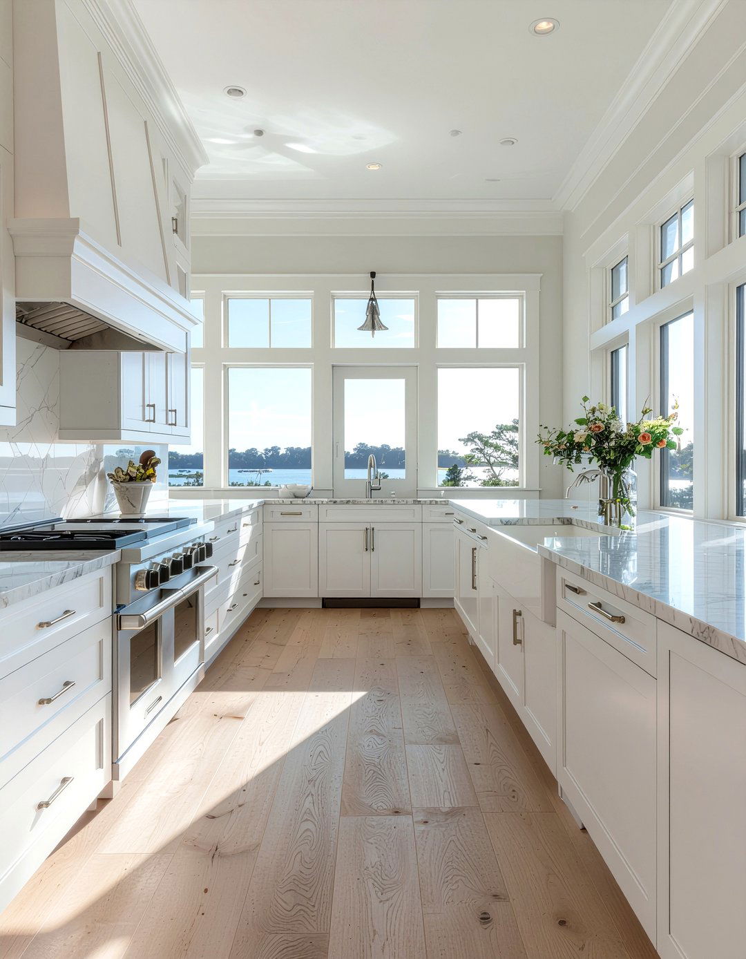 White coastal kitchen - 30 beach kitchen ideas