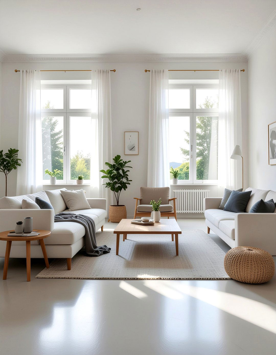 30 Concrete Living Room Ideas for an Urban and Edgy Home Vibe