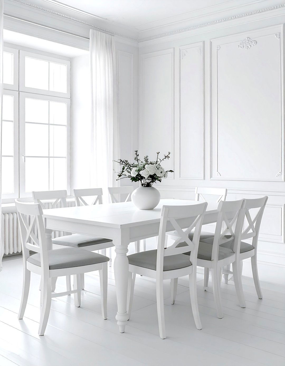 30 Bright White Dining Room Ideas for Modern Elegance
