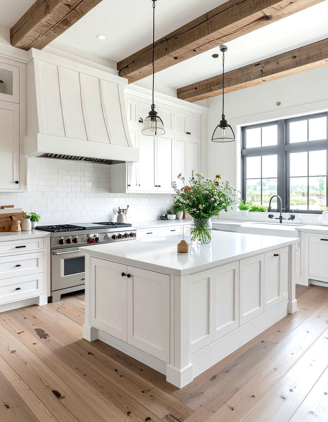 White farmhouse kitchen - 30 kitchen ideas