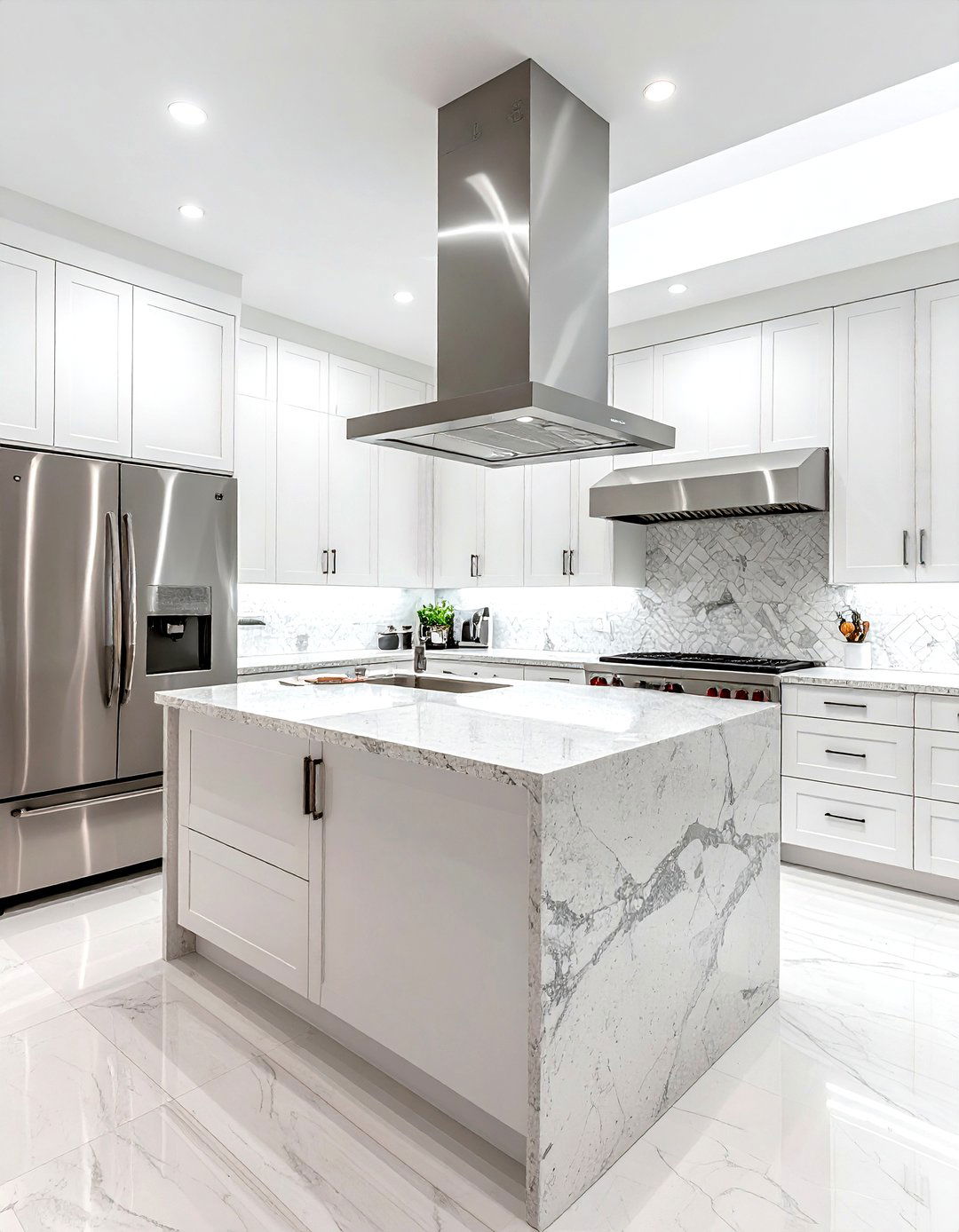 White granite kitchen - 30 granite kitchen ideas