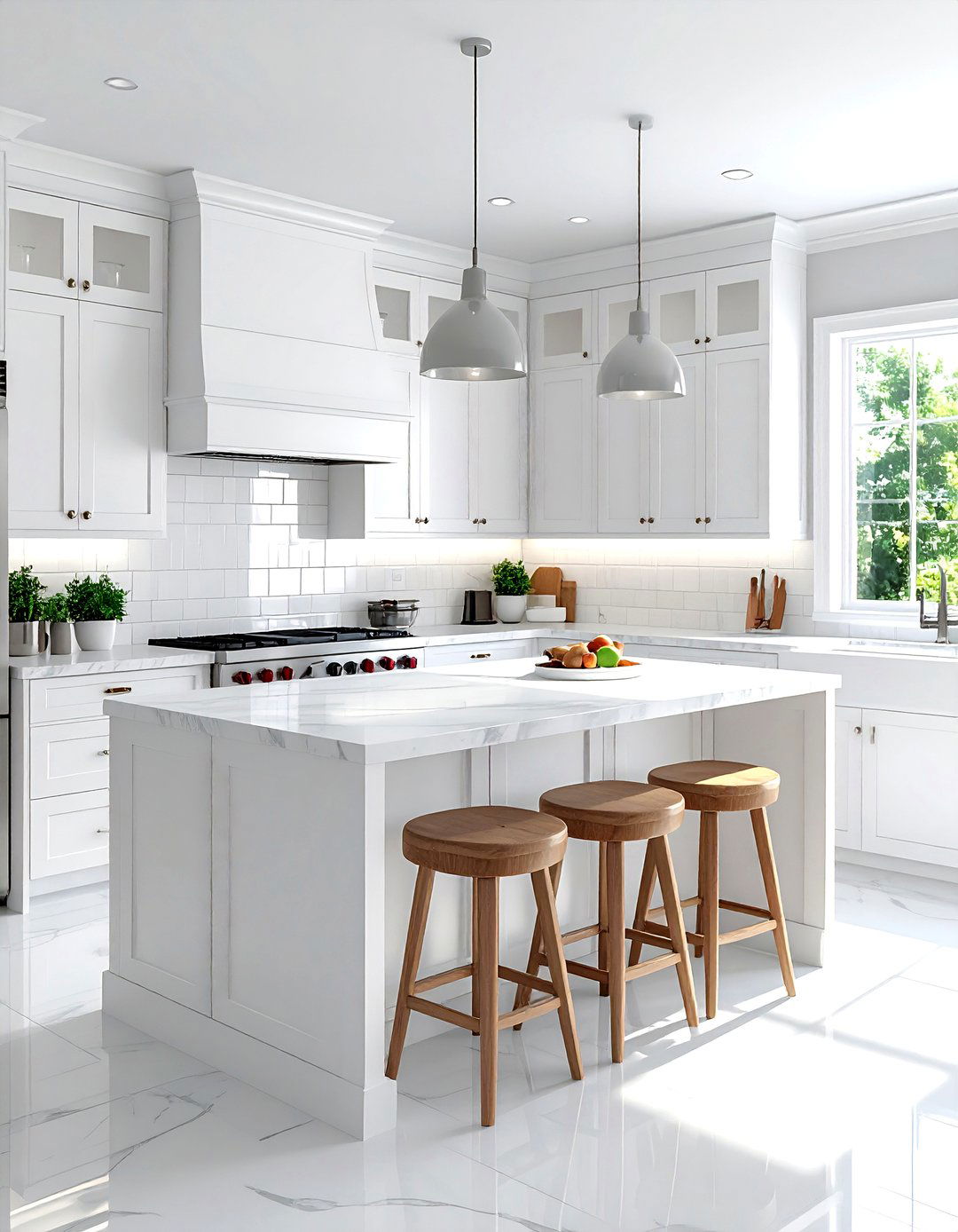 White kitchen - 30 timeless decor ideas