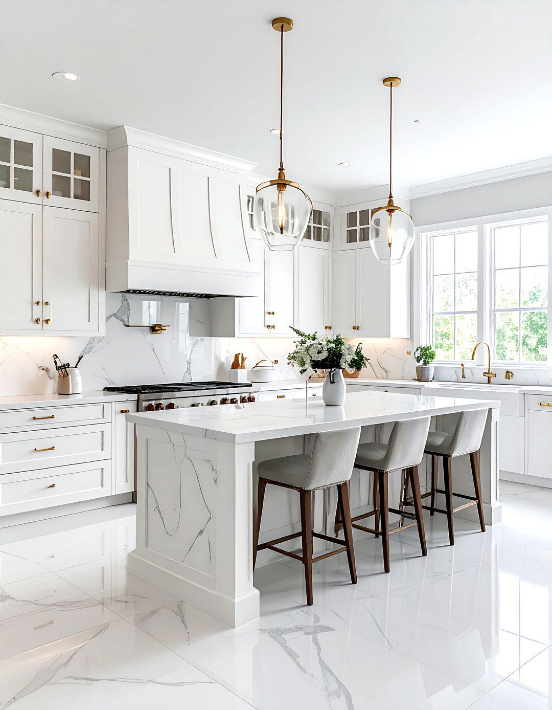 White kitchen cabinetry - 30 classic decor ideas
