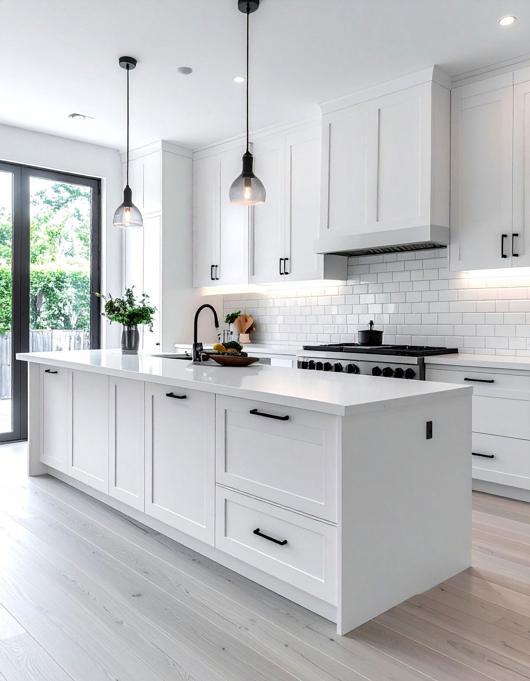 White kitchen cabinets - 30 modern clean decor ideas