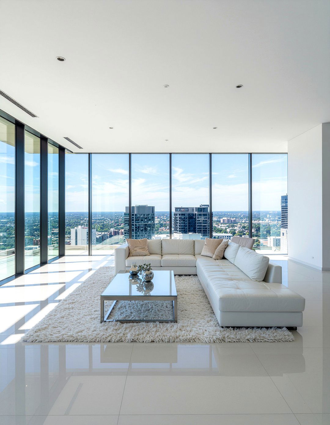 White leather sofa living room - 30 leather sofa living room ideas