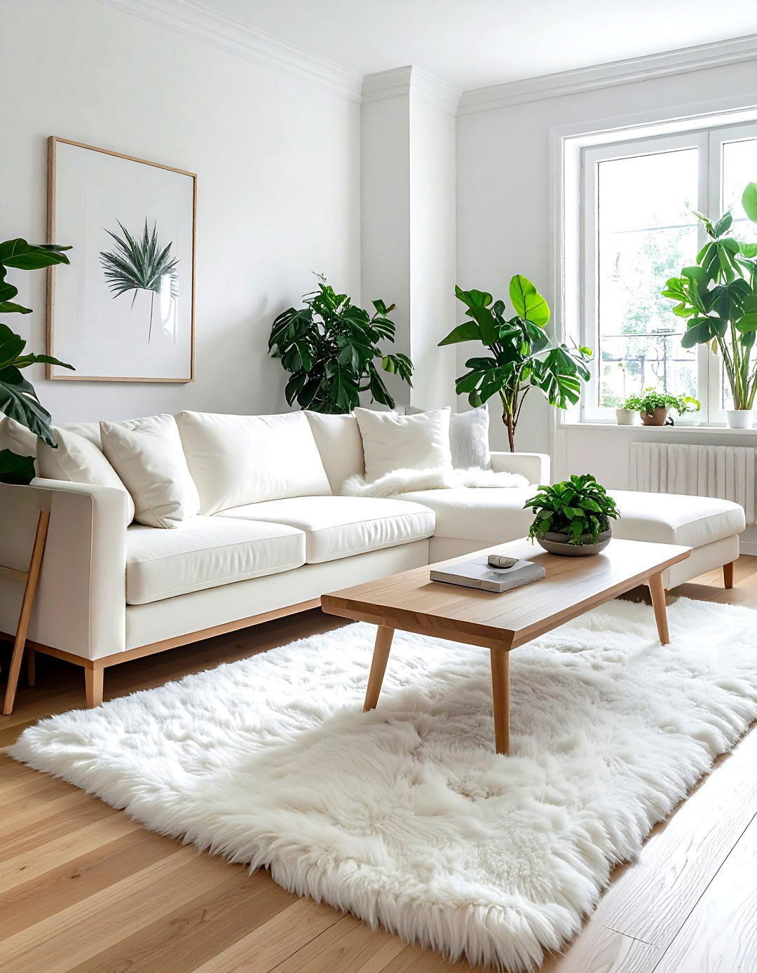 White living room furniture - 30 cozy living room settings