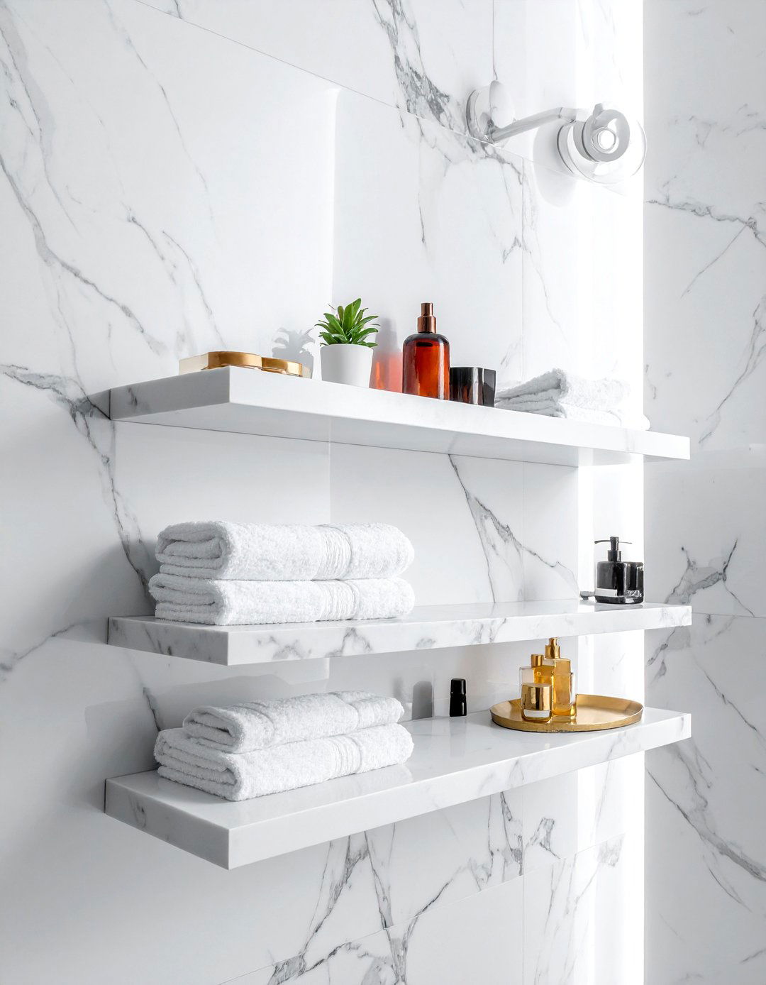 30 White Marble Bathroom Ideas for a Luxurious Retreat