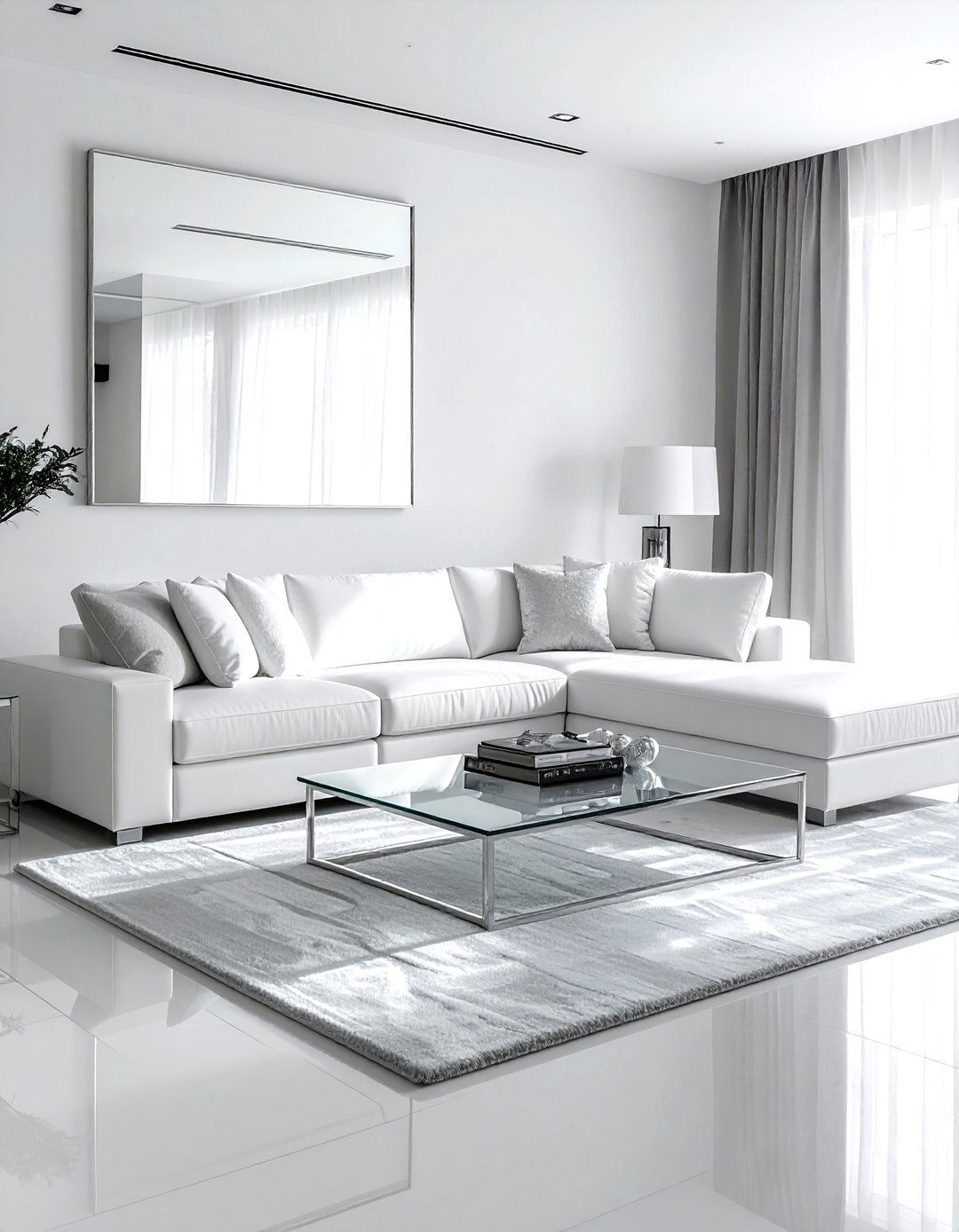 White modular sectional - 30 modular sofa living room ideas
