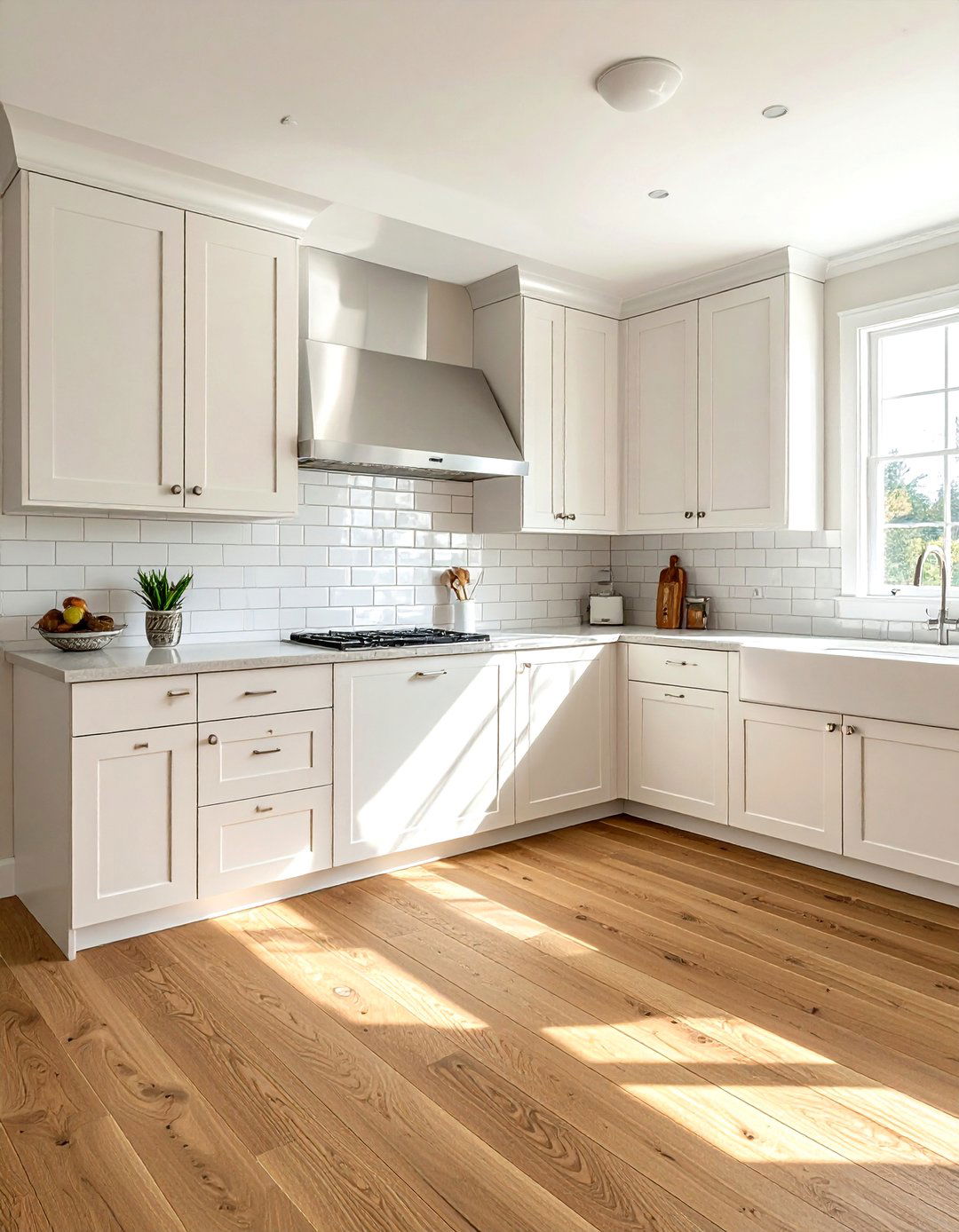 White shaker kitchen cabinets - 30 white kitchen cabinet ideas