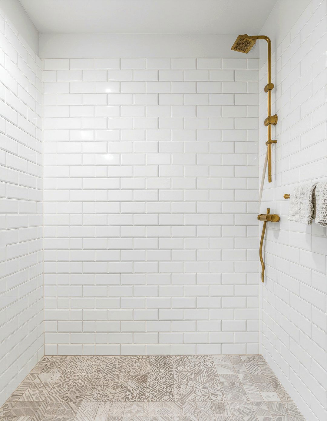 White subway tile - 30 French country bathroom ideas