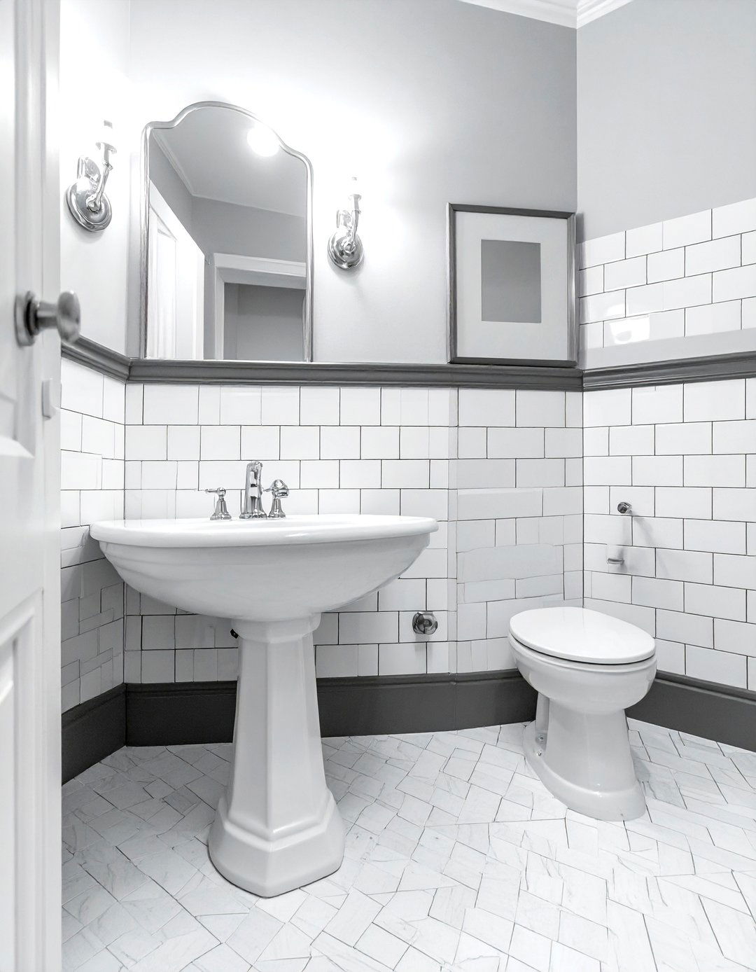 White subway tile bathroom - 30 Waterworks bathroom ideas