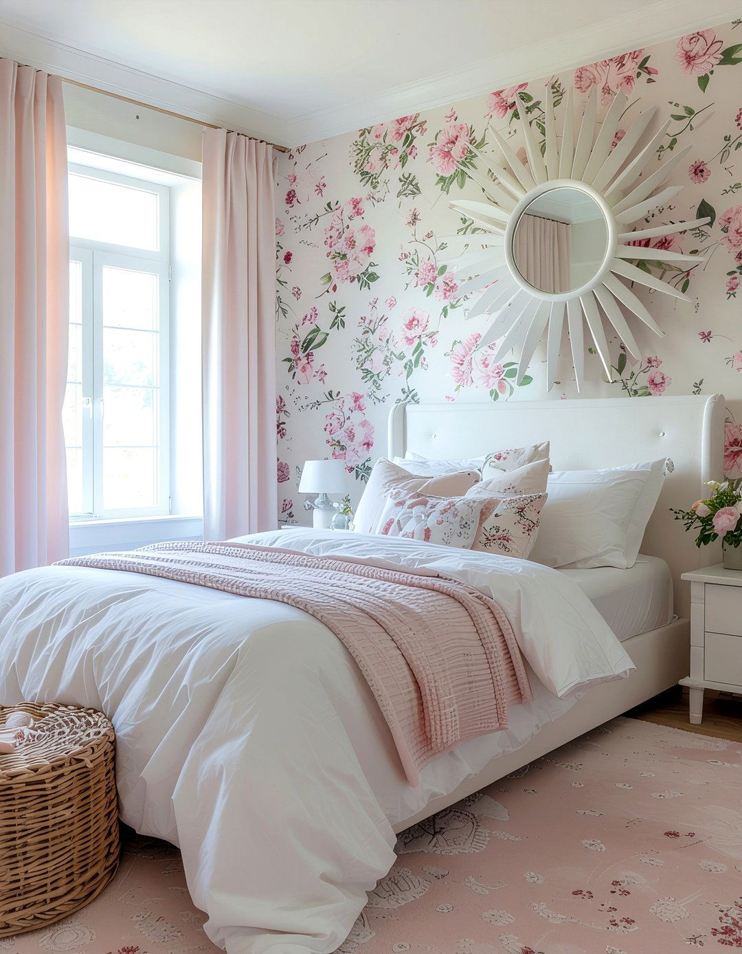 White sunburst mirror - 30 bedroom sunburst mirrors