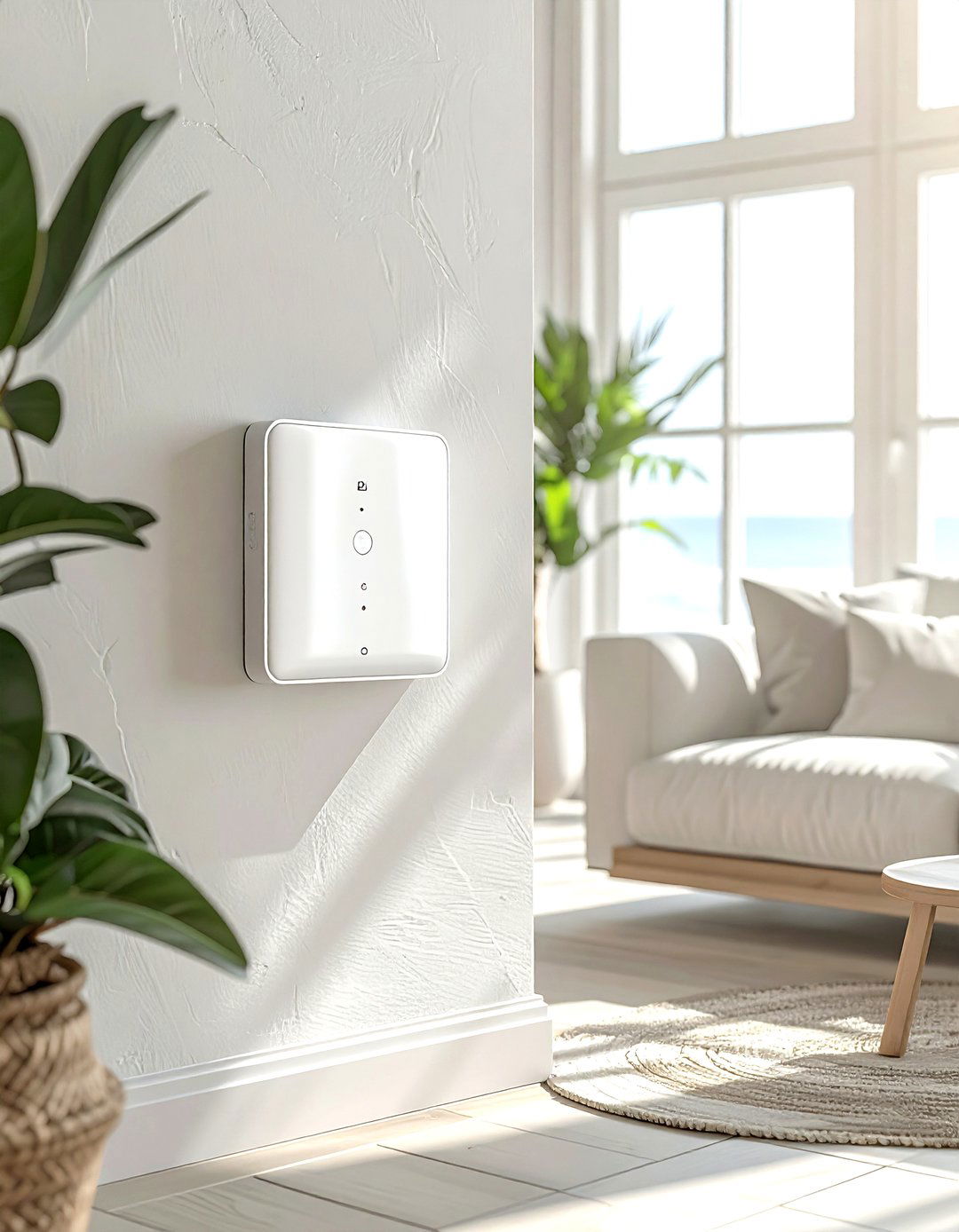 White thermostat - 30 living room thermostats