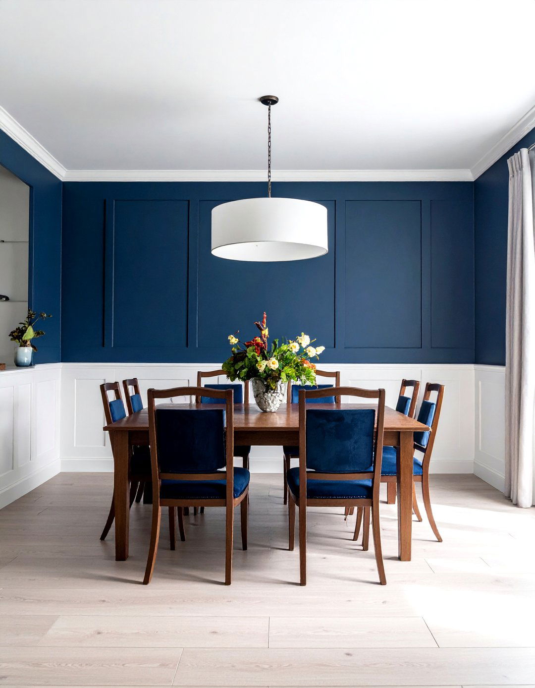 White wainscoting dining room - 30 updated traditional dining room ideas