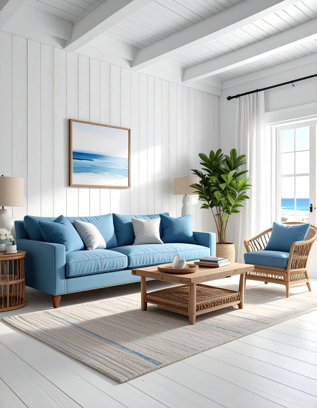 Whitewashed Shiplap Wall - 30 whitewashed wood decor ideas