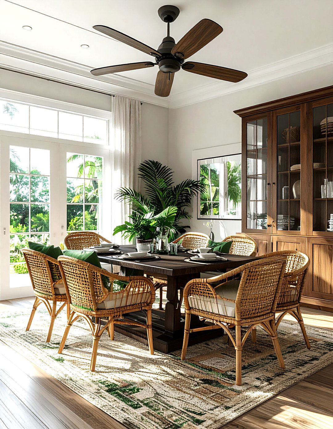 Wicker Dining Chairs Florida - 30 Florida dining room ideas