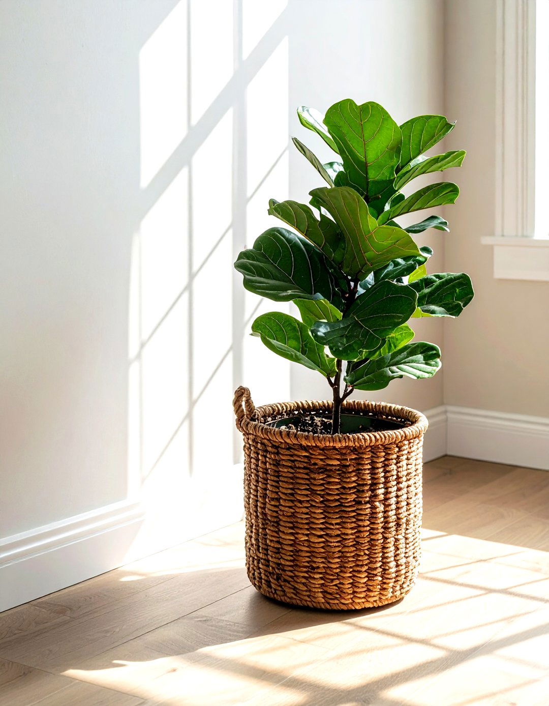 Wicker Plant Pot - 30 basket decor ideas