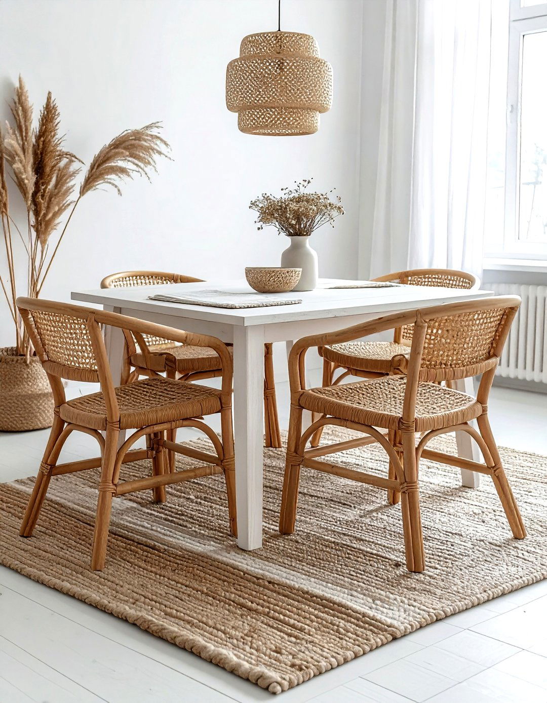 Wicker dining chairs with wood legs - 30 wicker dining chair ideas