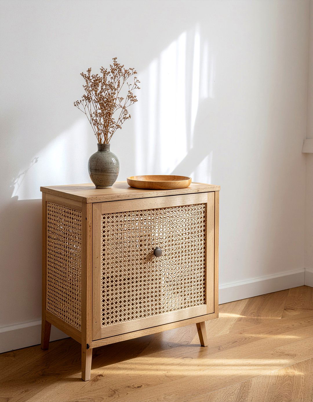 Wicker dresser - 30 wicker bedroom ideas