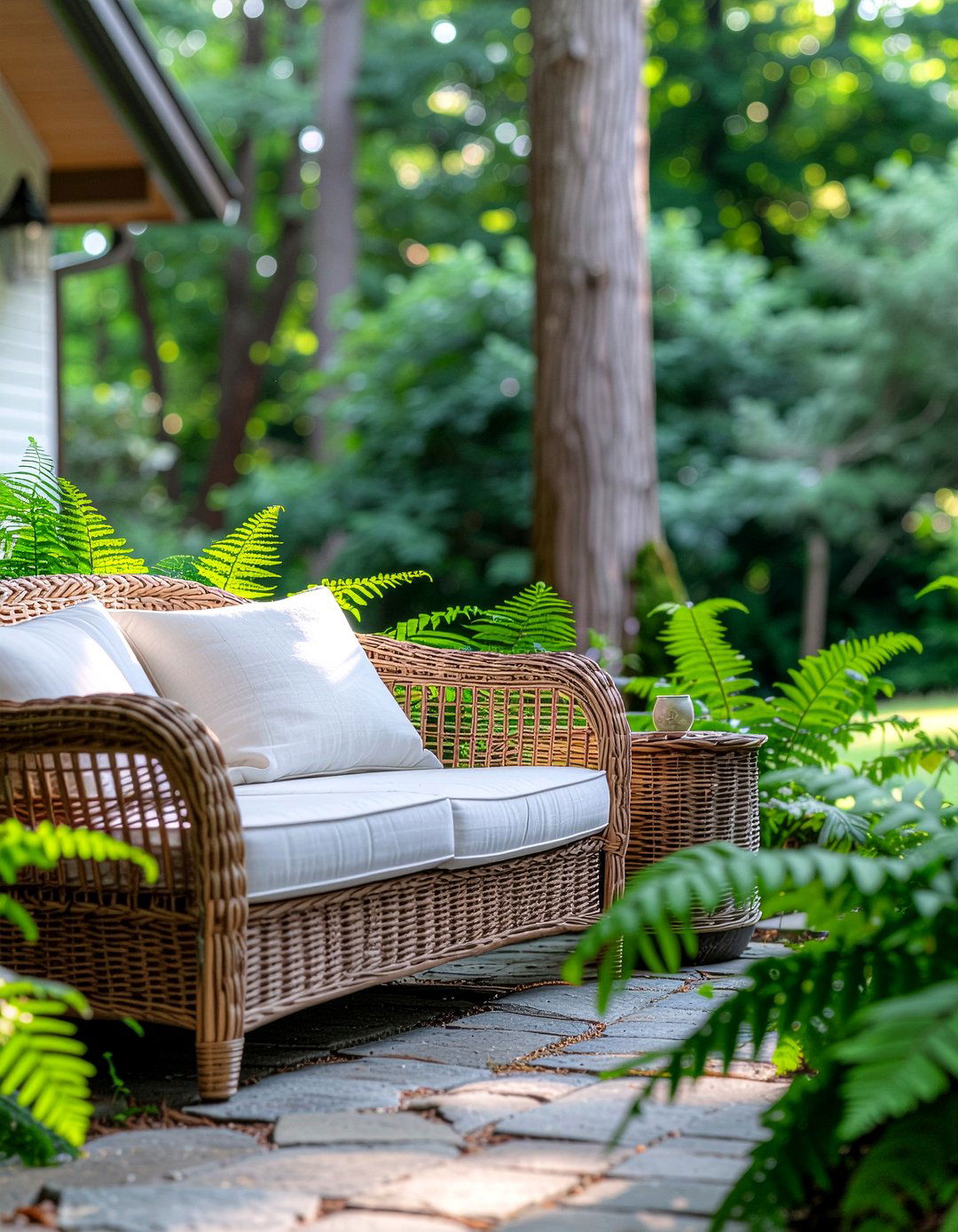 Wicker patio furniture - 30 estate sale decor ideas