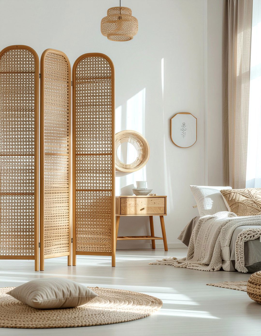 30 Wicker Bedroom Ideas for a Serene and Natural Retreat