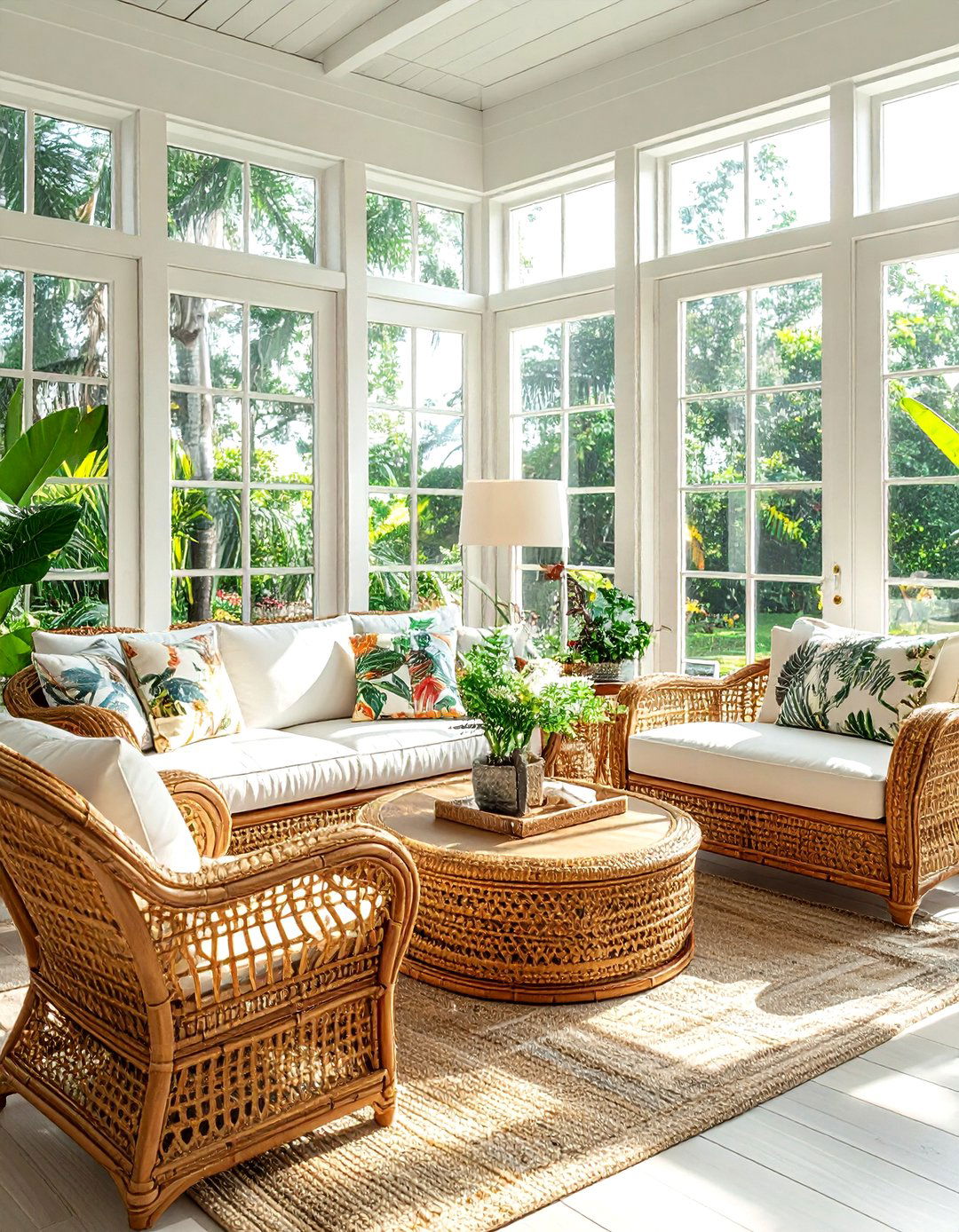 Wicker sunroom furniture - 30 wicker decor ideas