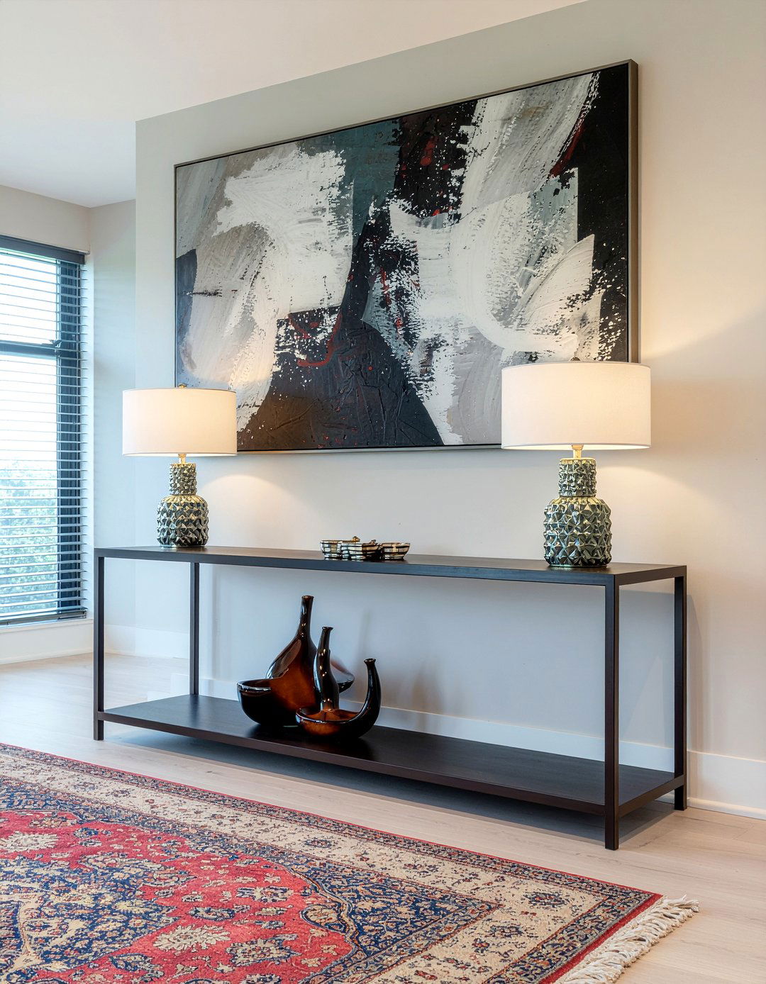 Wide Buffet Sideboard - 30 living room display cabinet ideas