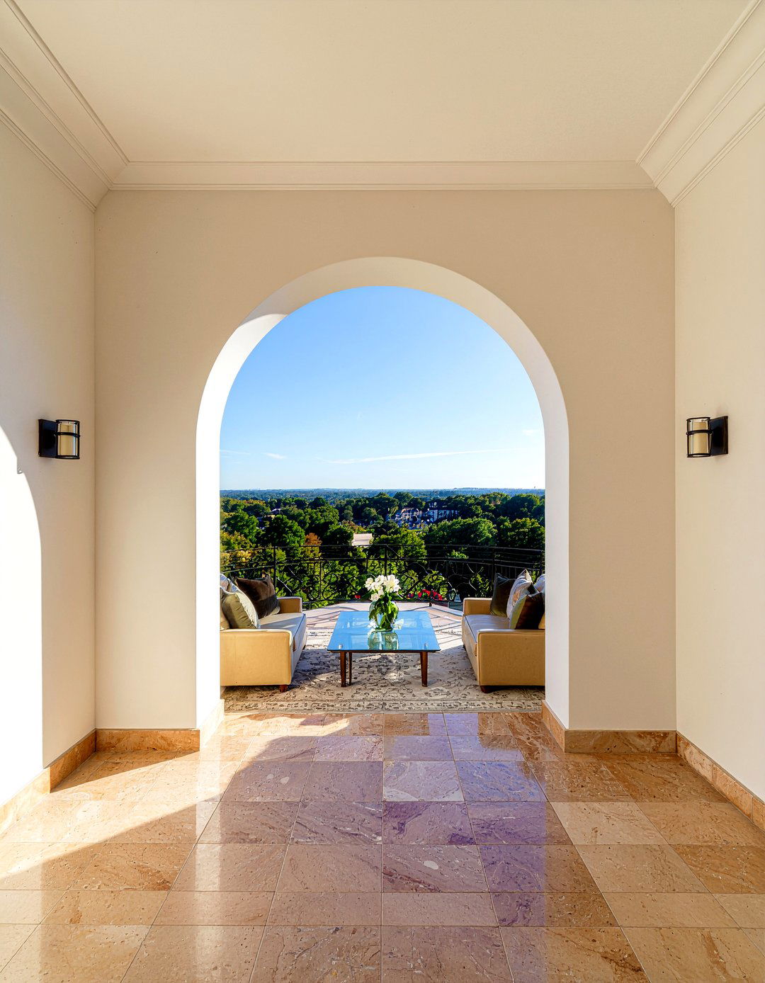 Wide Living Room Arch - 30 living room archway ideas