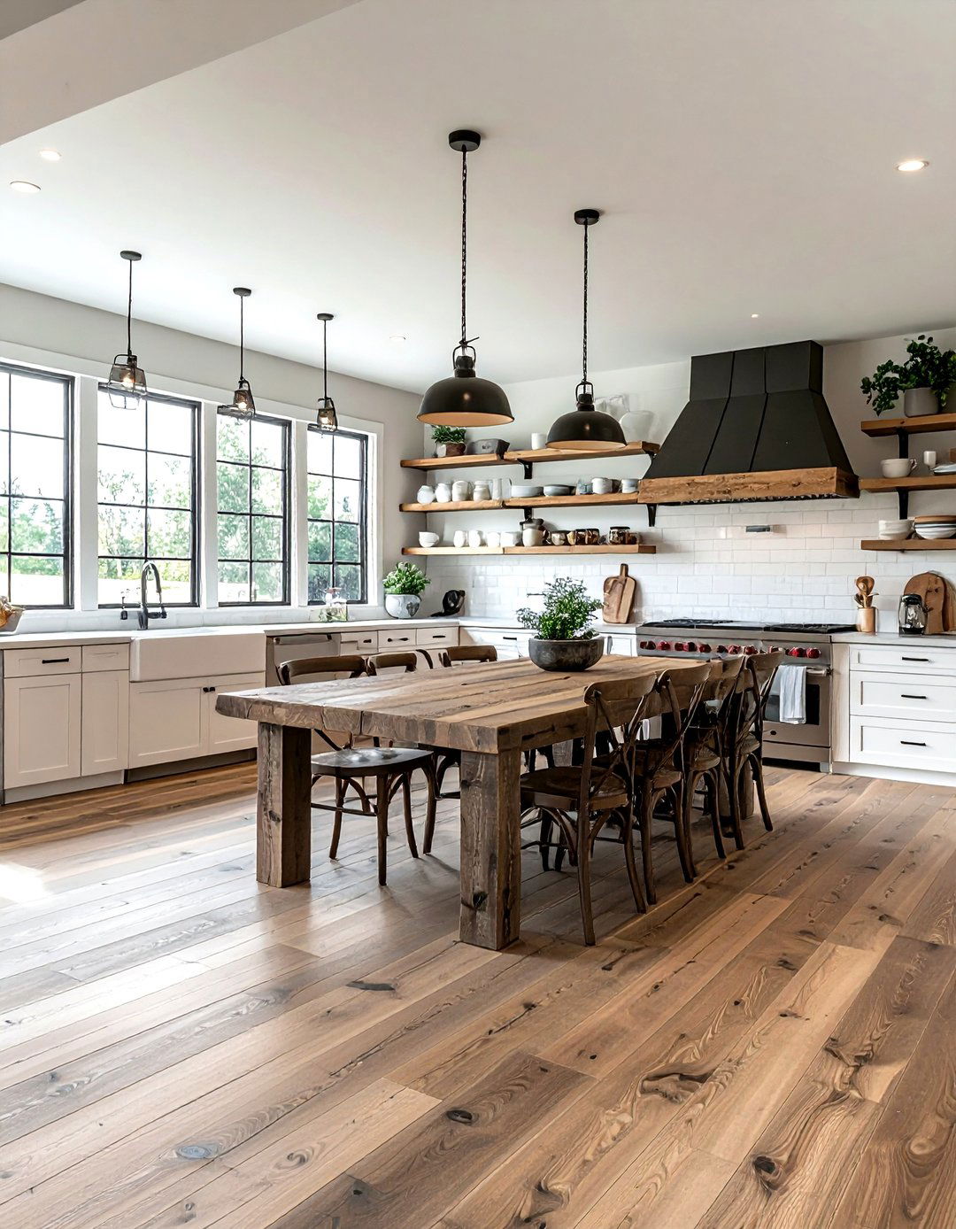 Wide Plank Vinyl Flooring - 30 vinyl floor kitchen ideas