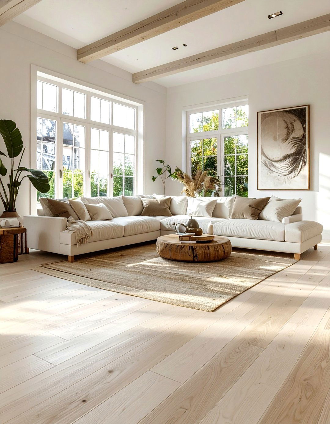 Wide Plank White Oak - 30 living room hardwood floors
