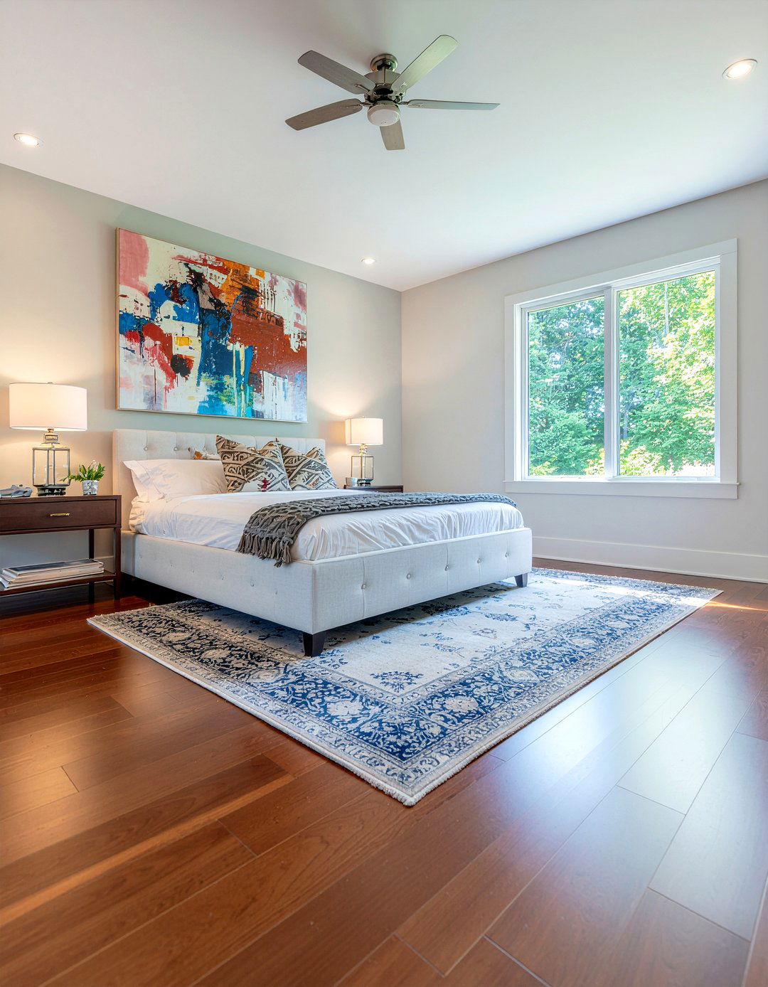 Wide Plank Wood - 30 bedroom hardwood floors